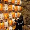 تزخرف جدران الفانوس الوطنية المضيئة في السنة الجديدة بقفص الرياح القديمة Item Picture
